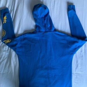 Trendy Blue Dragon Hoodie